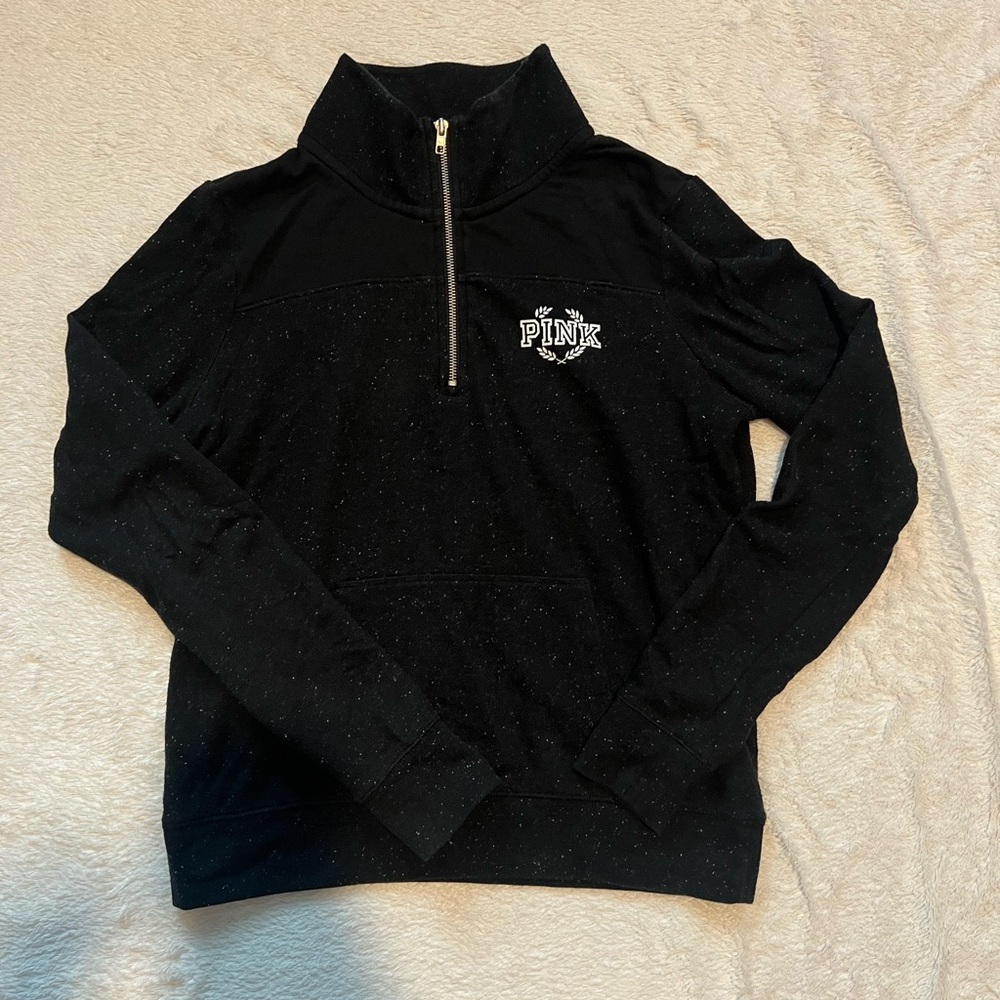 PINK Mockneck Zip Up